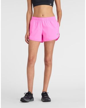 New Balance Sport Essentials 3 Inch Shorts - Pink