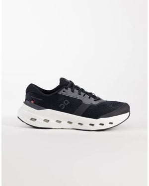 On Shoes Cloudrunner 3 Running Trainers - Black