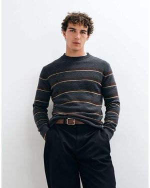 Mango Knitted Jumper - Blue
