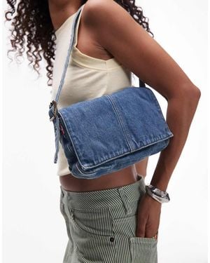 Levi's Brannan Denim Shoulder Bag - Blue