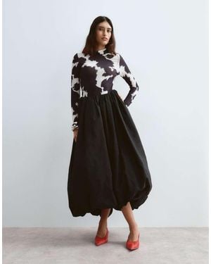 ARRANGE Gonna Midi A Palloncino Nera - Nero