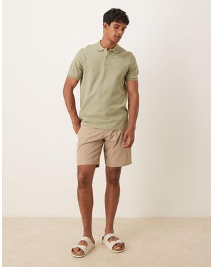Abercrombie & Fitch – elegante shorts - Natur
