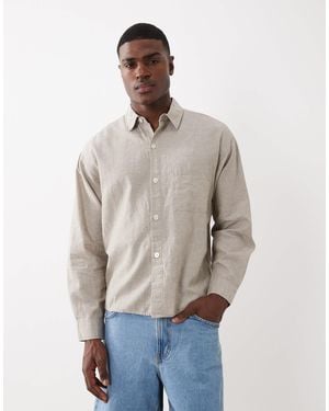 Cotton On Cottonon Eli Long Sleeve Shirt - Natural