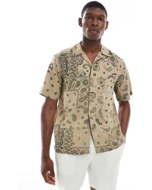 Only & Sons Revere Collar Shirt - Metallic