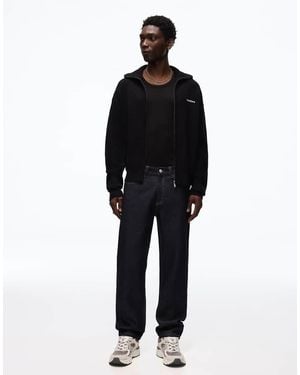 Bershka Straight-leg Jeans - Black