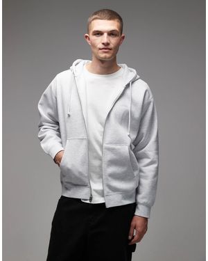 Obey – established works bold – kapuzenjacke - Grau