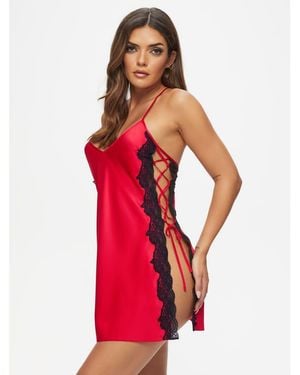 Ann Summers Rosalie Chemise - Red