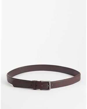 Jack & Jones Leather Belt - Brown