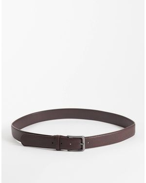 Jack & Jones – er ledergürtel - Braun