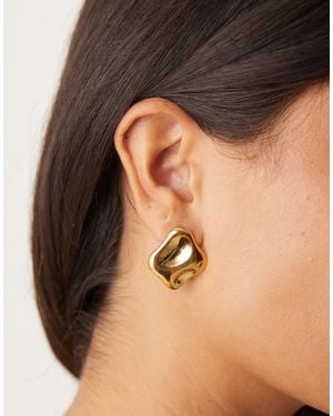 ASOS – ohrstecker aus wasserfestem edelstahl - Braun