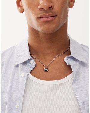 Classics 77 Sun Pendant Chain Necklace - Brown