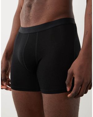 Panos Emporio Wool Blend Boxer Brief - Black