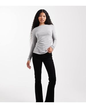 Only Petite Vaqueros De Campana Negros Royal De - Gris