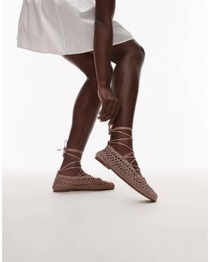 Mango – ballerinas - Braun