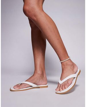 Public Desire Platte Teensandalen - Wit