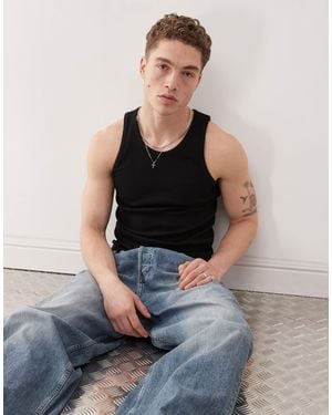 Weekday – trägertop - Schwarz