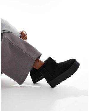 SEQWL Flatform Boots - Black