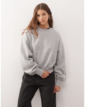 Weekday – sweatshirt - Grau