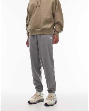 The North Face Glacier Fleece Logo Trackies - Natural