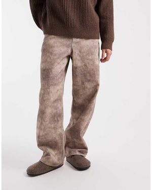 ASOS baggy Trousers - Brown