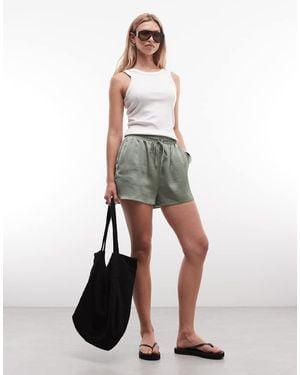 ASOS Satin Shorts - Green