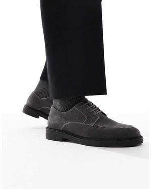 ASOS Lace Up Apron Shoes - Black