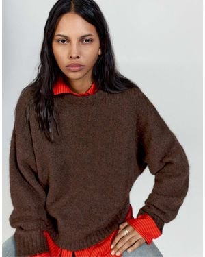 Pull&Bear Pullover - Braun