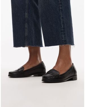 Bronx New-rana Penny Loafers - Blue