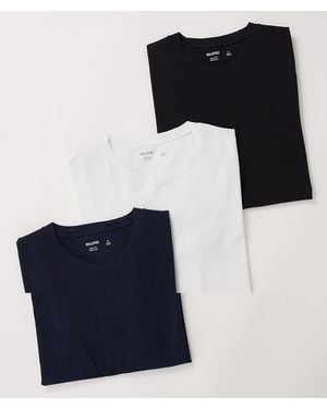 Hollister 3 Pack Icon Crew T-shirt - Blue