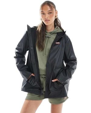 HUNTER Izzy Hooded Jacket - Black