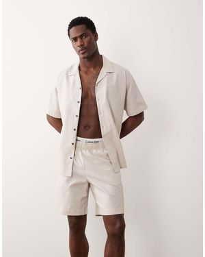 JJ Rebel Waffle Shorts - Natural