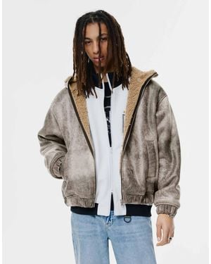 Pull&Bear – jacke - Grau