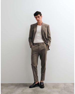 ASOS Tapered Suit Trousers - Grey