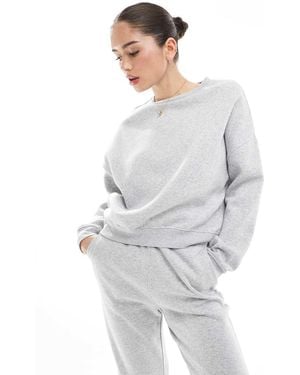 ONLY Crew Neck Sweat Co-ord - Grey