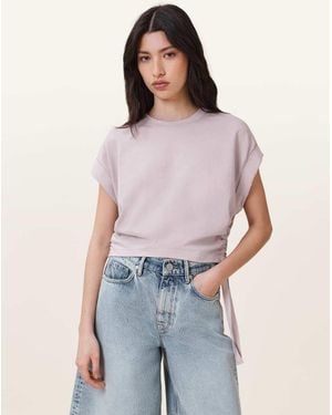 AllSaints Mira Tee - Purple