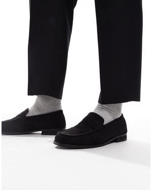 SEQWL Hero Ruched Detailing Loafers - Black