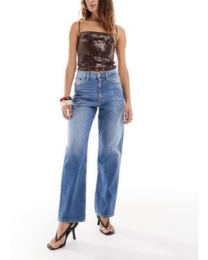 Tommy Hilfiger Layla Slim Straight Jeans - Blue