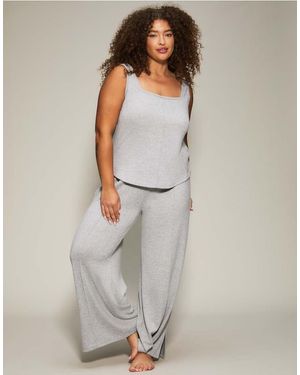 KBX Marie Brushed Cami Top - Grey
