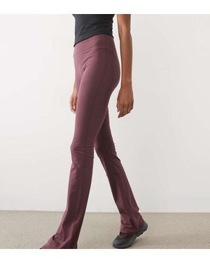 4505 Tall Icon High Waist Slim Kick Yoga legging - Purple