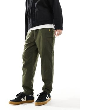Polo Ralph Lauren – cargohose aus ripstop - Schwarz