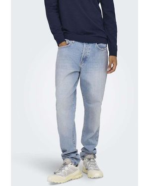Only & Sons Relaxed Fit Jeans - Blue