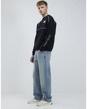 River Island Loose Fit Jeans - Blue