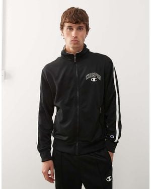 Champion Back Print Jacket - Black