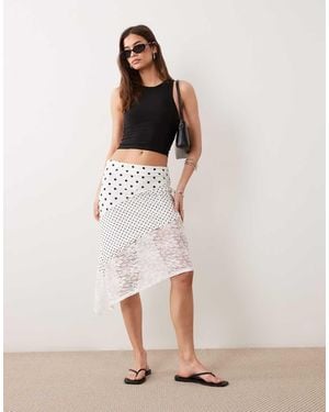 ASOS Hanky Hem Skirt - Multicolour