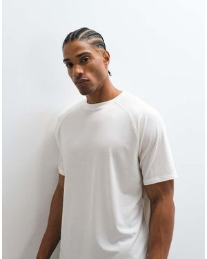 4505 Performance Quick Dry Boxy Jersey Training T-shirt - White