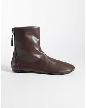 SEQWL – veredelte stiefeletten - Braun