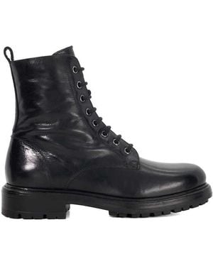 Dune Patley Ankle Boots - Black