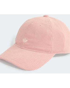 adidas Originals Corduroy Baseball Cap - Pink