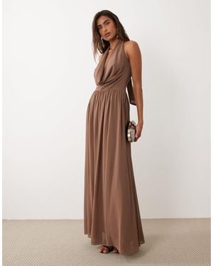 Designer Brown Wrap Dresses for Women - Up to 55% off | Lyst - Page 2