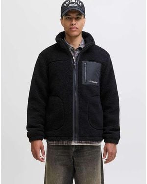 Jack & Jones Teddy Jacket - Black